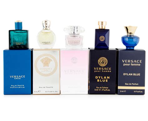 versace mini perfume set chemist warehouse|versace 5 piece mini set.